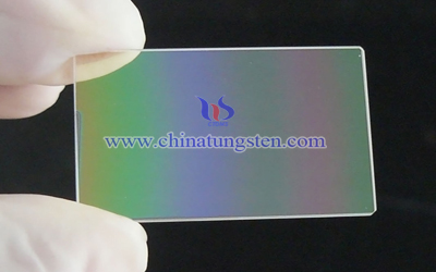 Imagen de película delgada de óxido de tungsteno